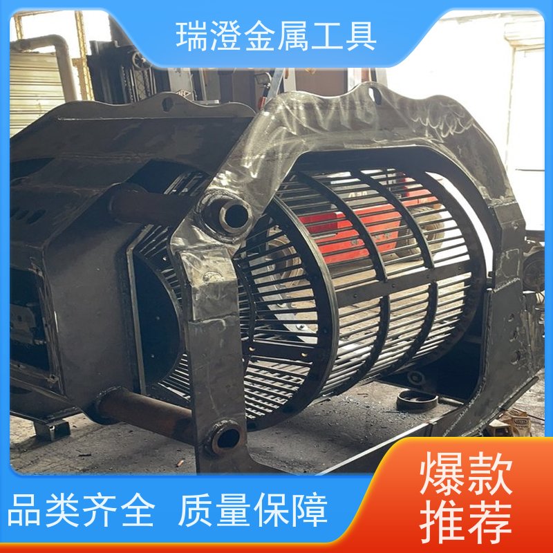 瑞澄金属机具 矿石分级 挖掘机液压滚筒筛 维护简便 源头厂家