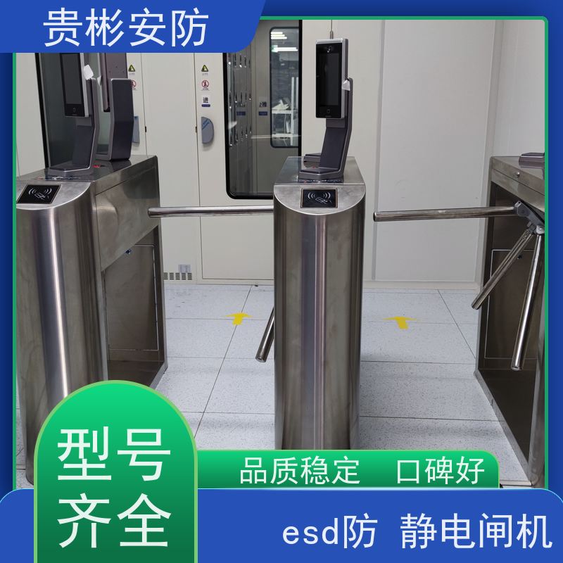 贵彬安防 门禁考勤通道闸 esd静电测试闸机 品质稳定 口碑好 库存充足