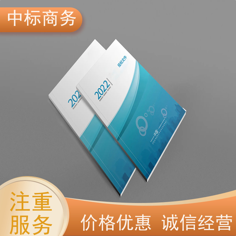 中标商务 四 川 代做代写标书公司 优秀的排版设计 为客户量身定制