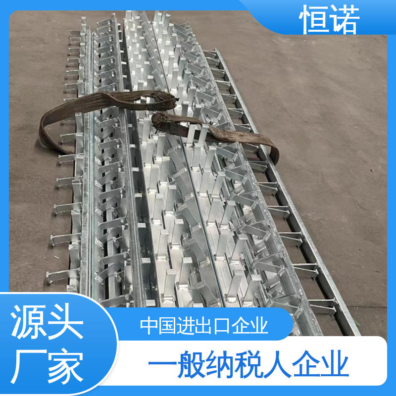 根据要求按图定做 生产厂家 高强度耐腐蚀 管廊隧道用预埋槽道 恒诺