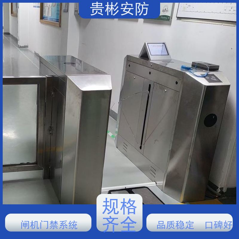 贵彬安防 电子厂车间 防静电闸机 双脚人体综合测试仪 品质可信