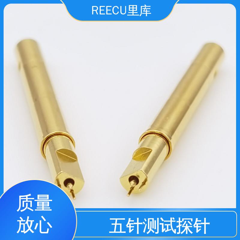 REECU 里库 货源充足 间距为4MM的PAD测试探针 不锈钢镀金材料