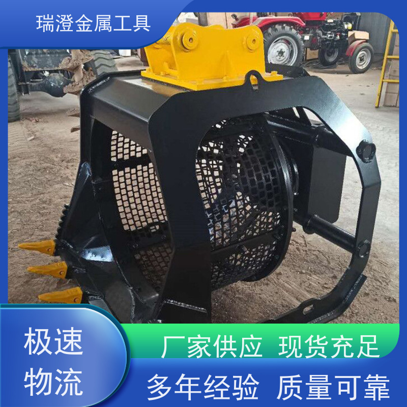 瑞澄挖机属具 土壤筛分 挖掘机滚筒筛 移动灵活 品质优良