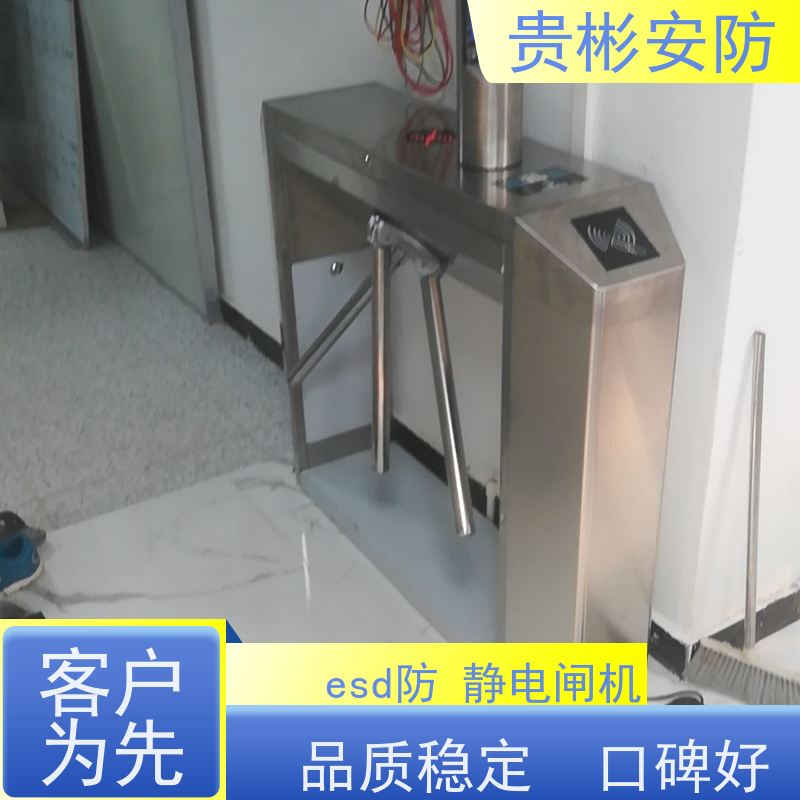 贵彬安防 闸机门禁系统 esd静电测试摆闸 人脸/刷卡 红外对射 品质可信