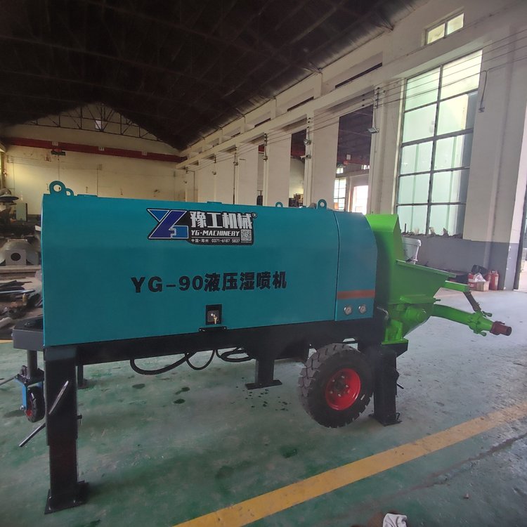 液压湿喷机隧道边坡支护单双头喷锚机大流量工程喷浆车混凝土输送