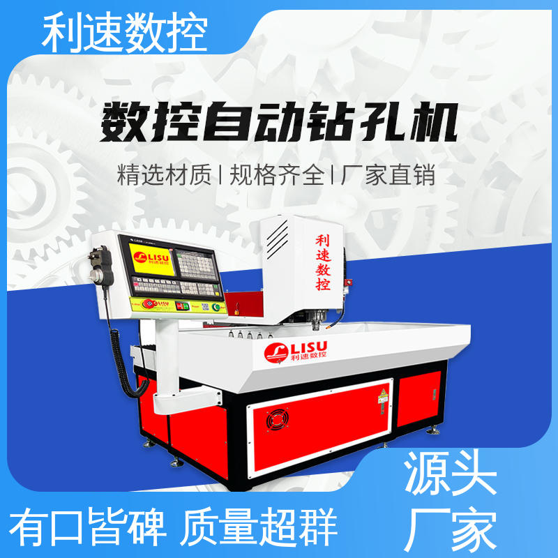 钻孔机 拥有监测反馈保护功能 自动化程度高 利速数控