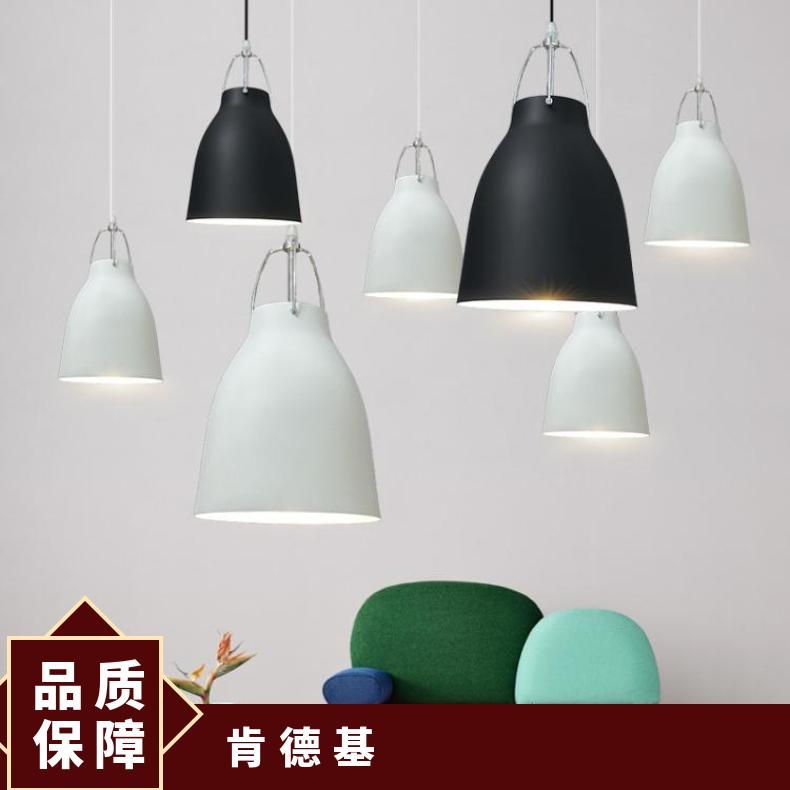 创意个性现代简约风格灯罩肯德基KFC麦当劳汉堡店铺单头餐厅吊灯