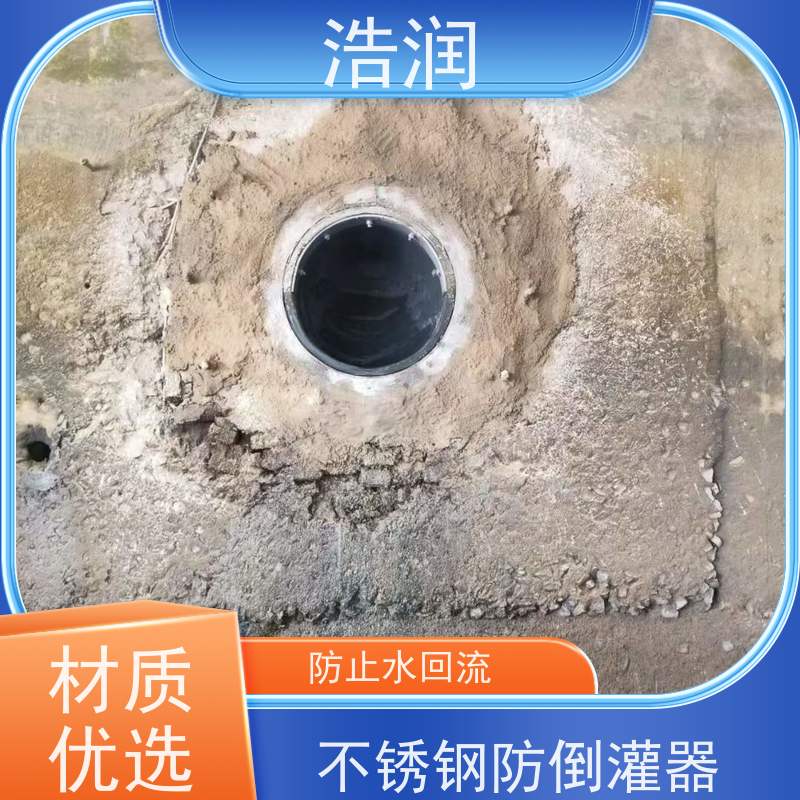 浩润 管中型内置式防倒灌器 雨污分流 智能截流 货源充足