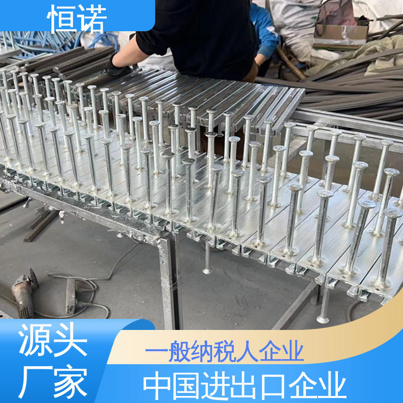 恒诺 不锈钢带齿预埋槽道 坚固耐用 订做异型件
