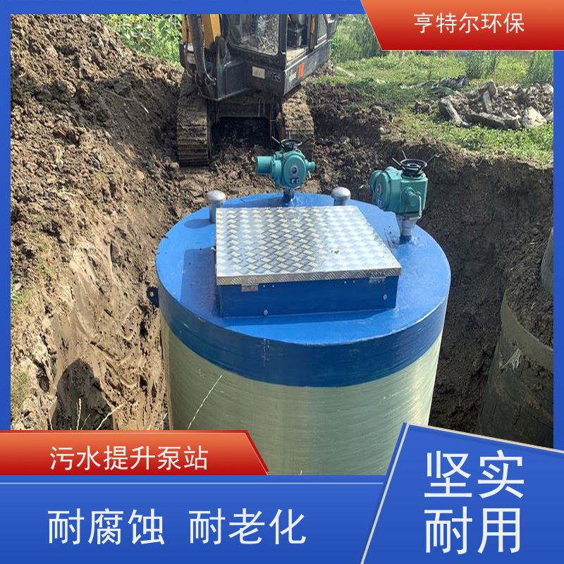 亨特尔环保 100立方 一体化污水提升泵站 耐腐蚀 耐老化 按需定制