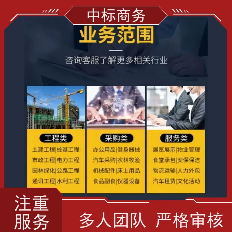 中标商务 四 川 代写标书 优秀的排版设计 诚信经营 服务好