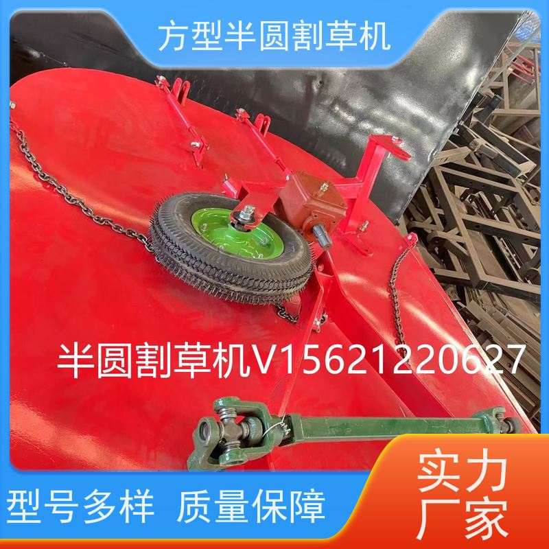 果园除草新选择 四轮车带的打草机与果园用甩刀割草机