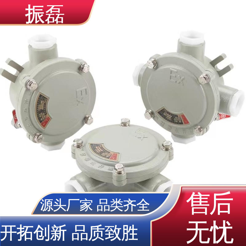 振磊 AH系列 防爆吊灯盒 直平三通防水防尘穿线盒