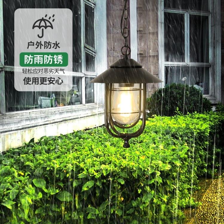 复古中欧美式防水户外吊灯过道大门别墅庭院灯厂家直供