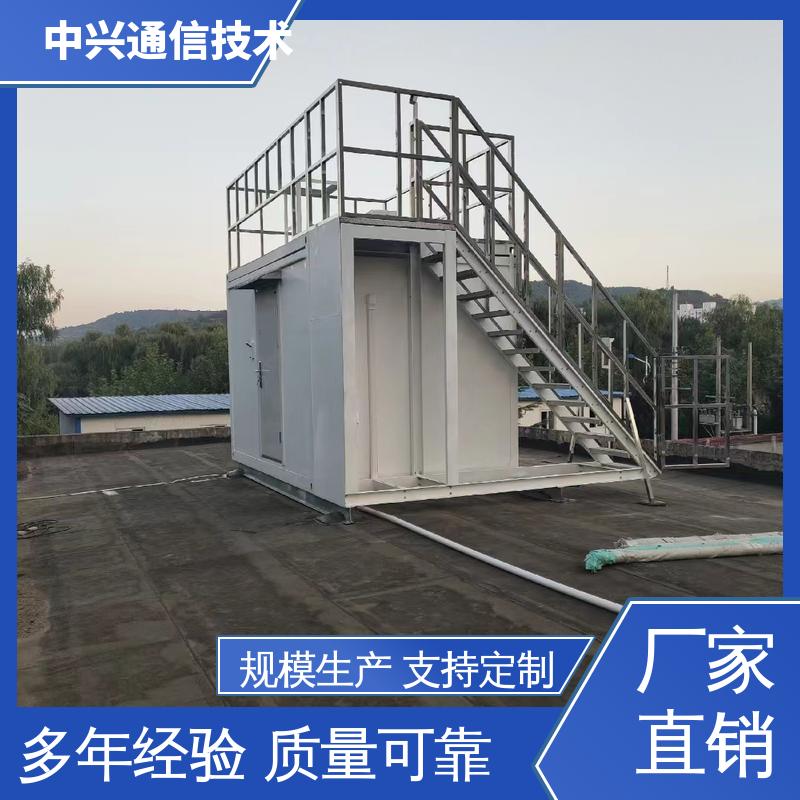 中兴技术 国标冷轧钢 军讯方舱 预埋钢骨架一体成型 扩展性强