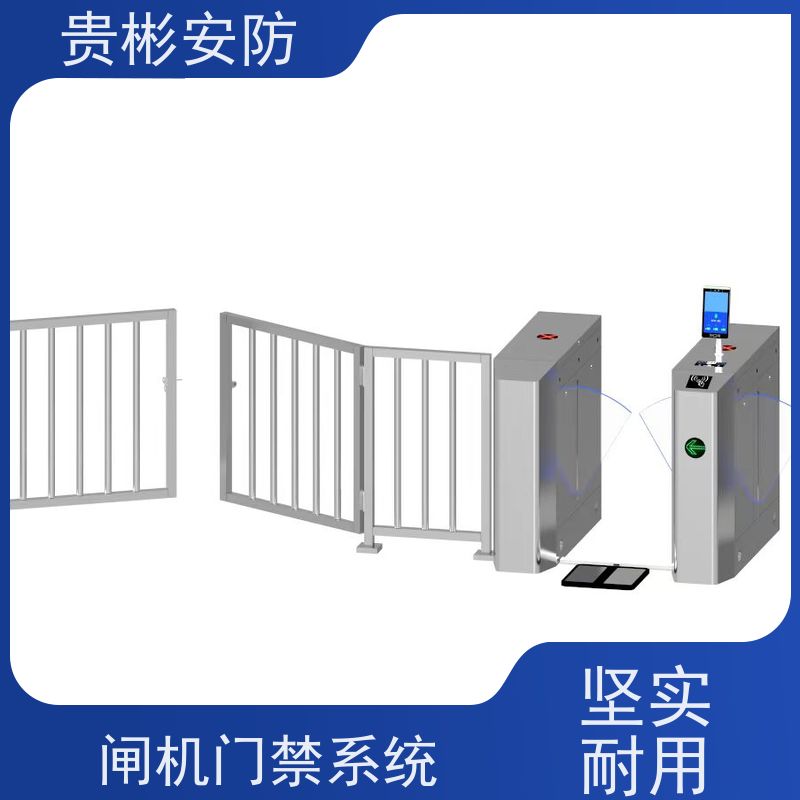 贵彬安防 工厂车间防静电闸机 开闸时间0.2s 长期供应