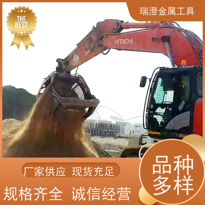瑞澄挖机属具 物料筛分 滚筒筛设备 连续作业 严格品控