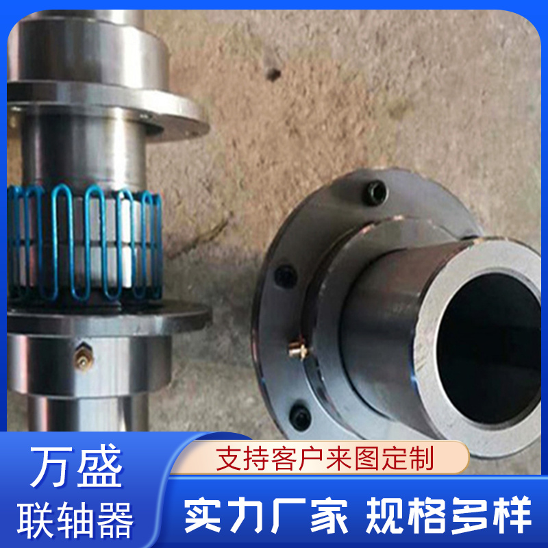 JS2蛇簧连接器 减速机皮带轮 靠背轮弹性联轴器 万盛