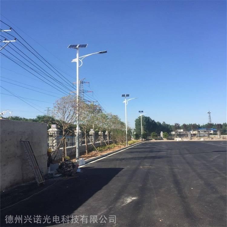捷翔照明生产制造新农村建设太阳能路灯 6米8米不锈钢热镀锌灯杆