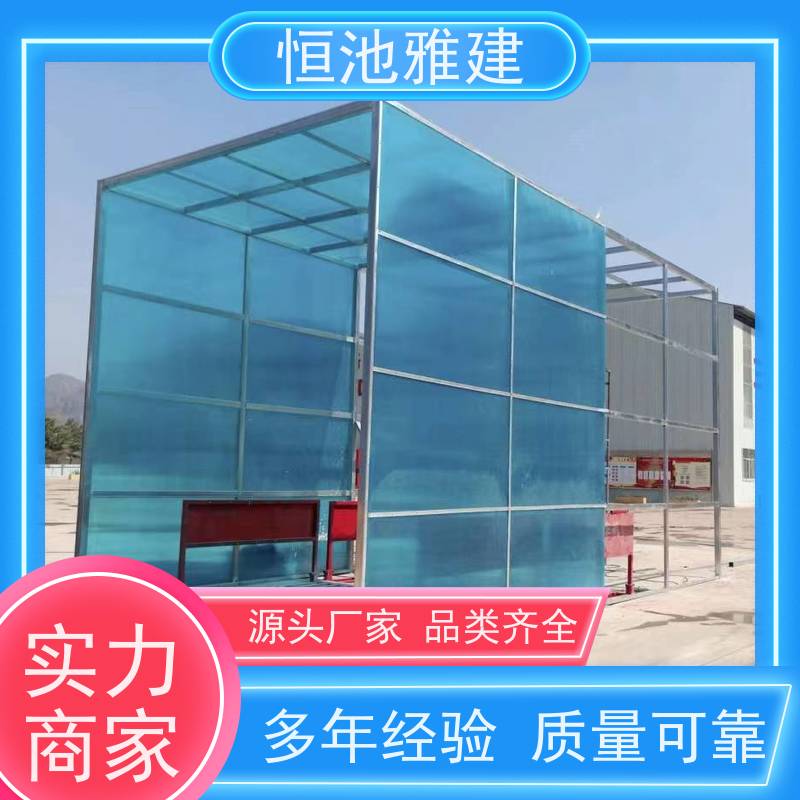 恒池雅建 别墅露台 雨搭子安装 规格齐全配送及时