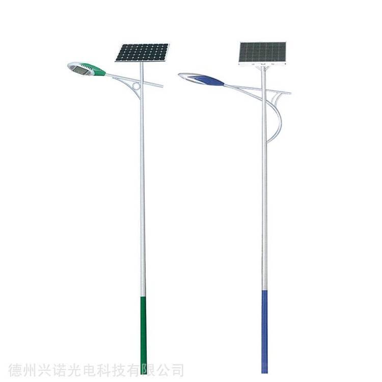捷翔定做6米50w大功率节能防水分体式led路灯太阳能灯具工厂