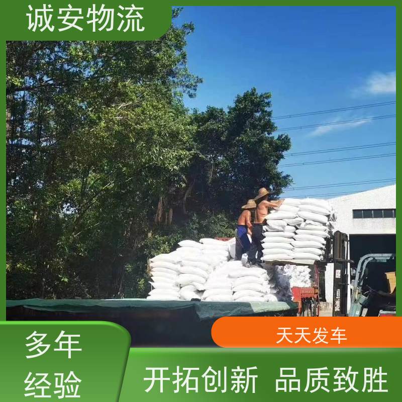 诚安物流45尺自备柜东莞到香港散货快运次日到