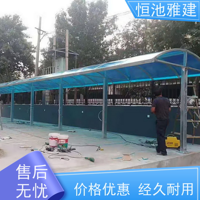 恒池雅建 别墅露台 阳光棚制作 规格齐全配送及时