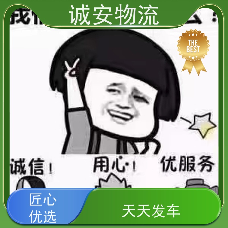 诚安物流吊机车河源到香港陆运送货到门一天到