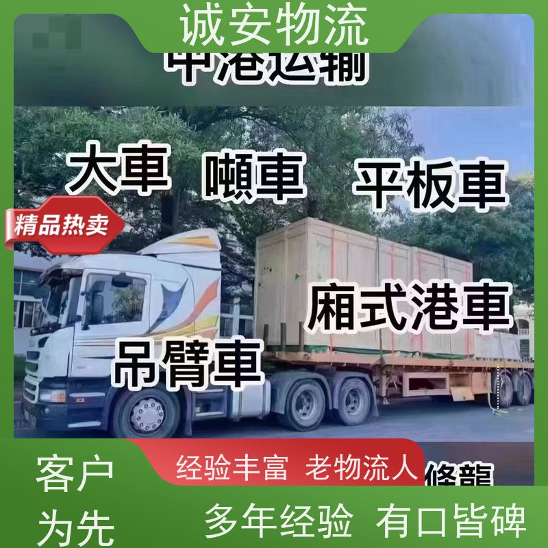 诚安物流10吨车阳江到广州陆运送货到门随时发车