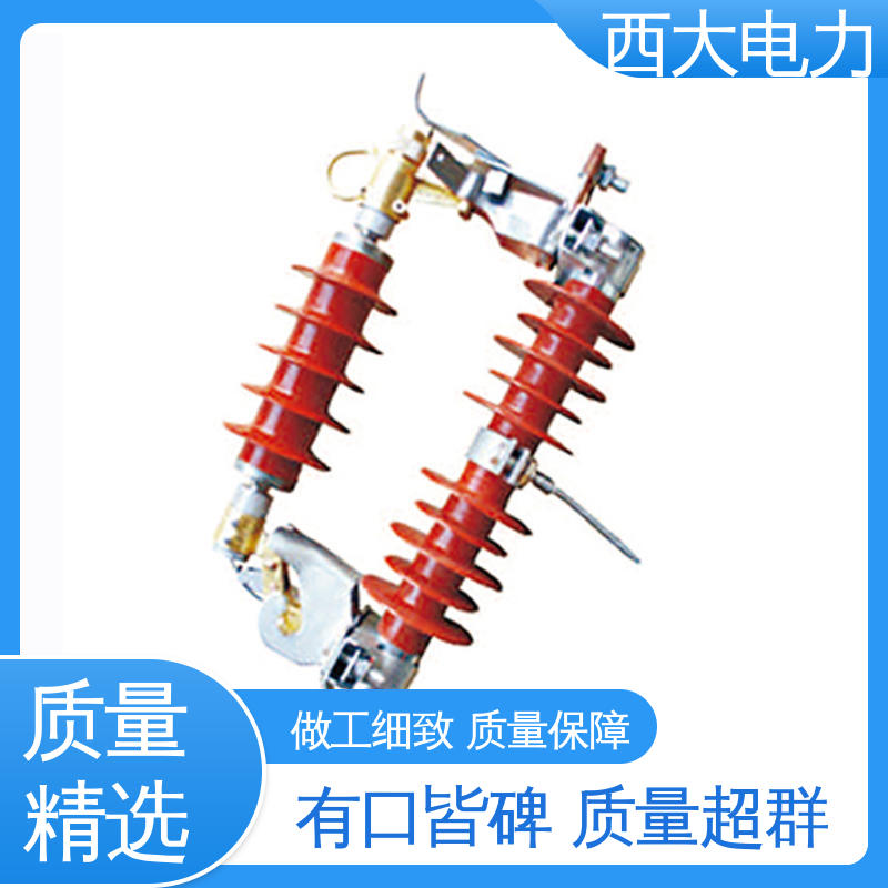 支持根据图纸定做 全绝缘复合氧化跌落式避雷器 HY5WS-17 西大电力