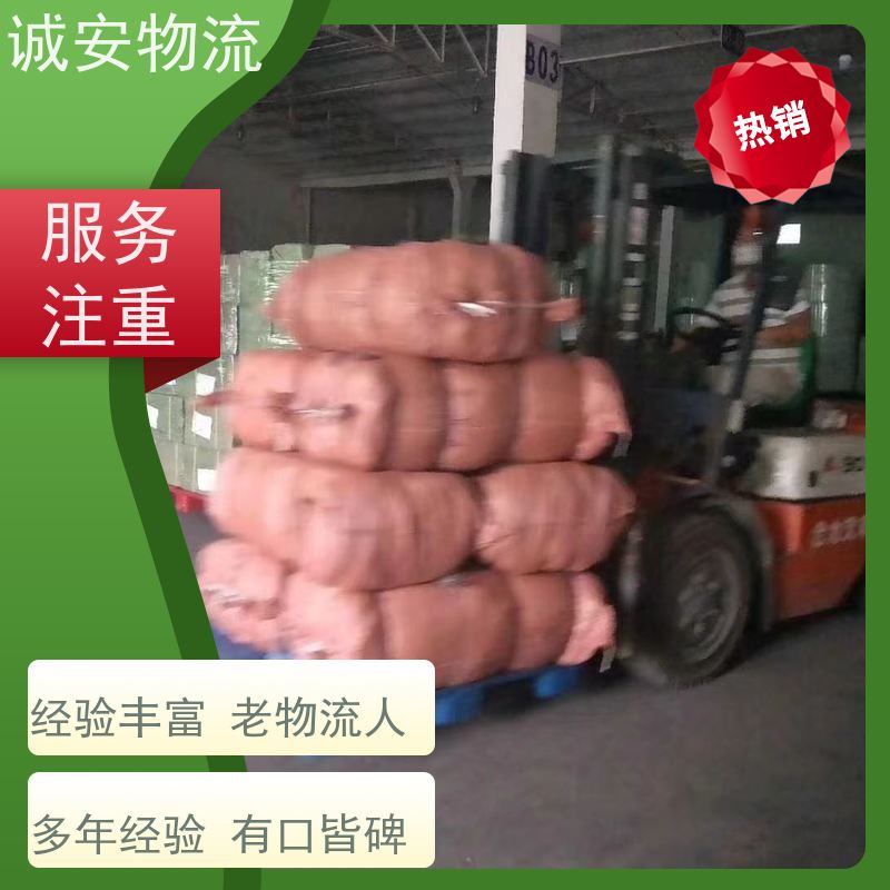 诚安物流45尺自备柜东莞到深圳进口报关半天到