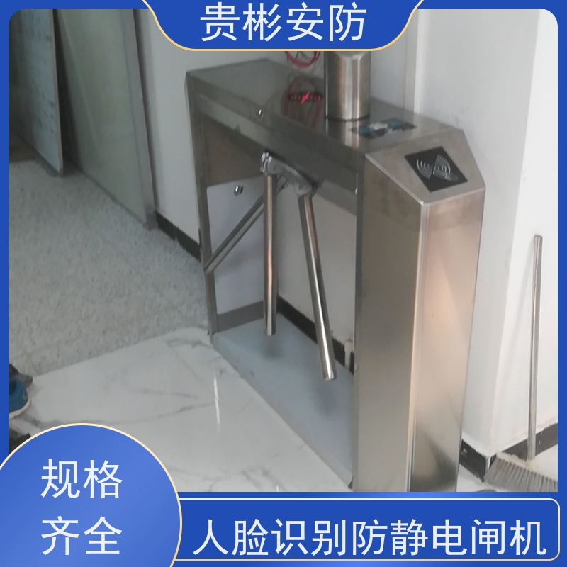 贵彬安防 静电闸机 esd门禁系统一体机 开闸时间0.2s 应用范围广
