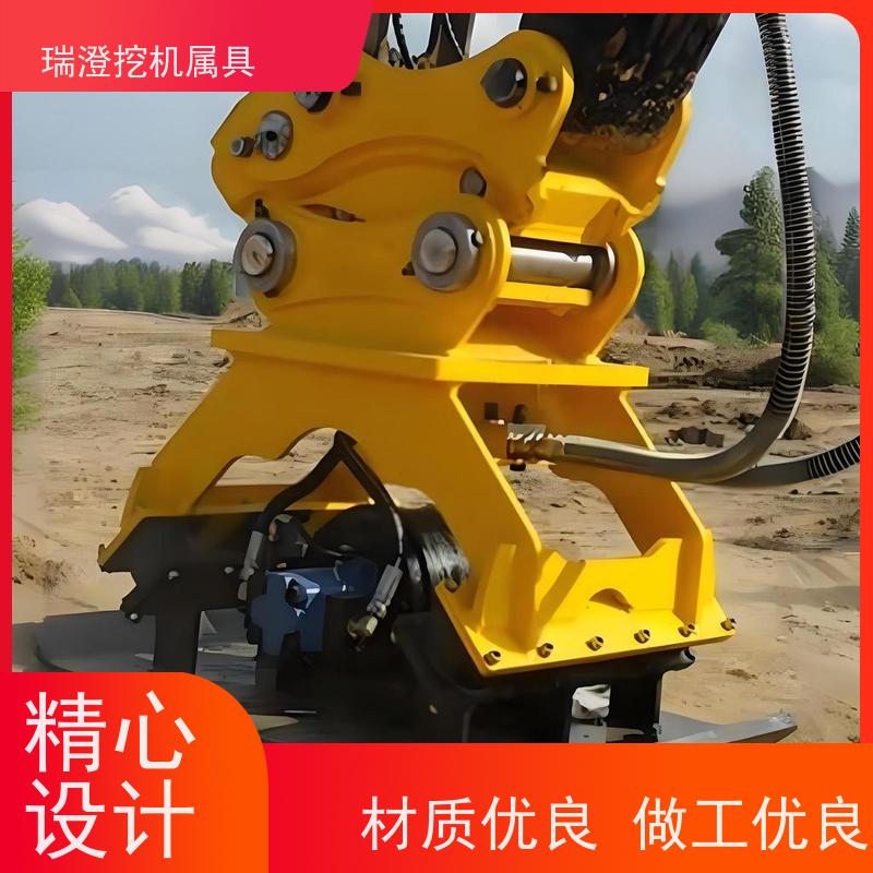 瑞澄挖机属具 河道护坡 液压式平板夯机 维护简便 性价比高