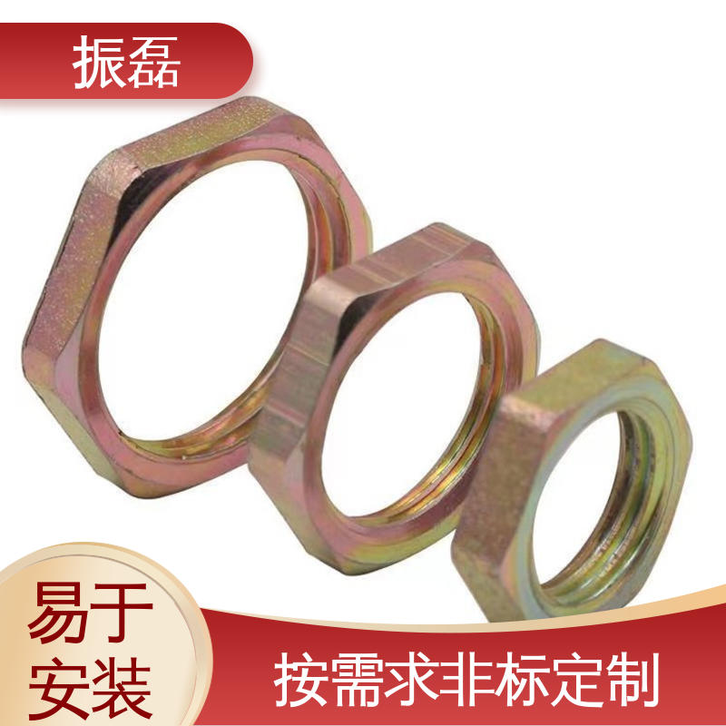 振磊 防爆锁母 管箍配件 外六角不锈钢补芯G1/2 GM
