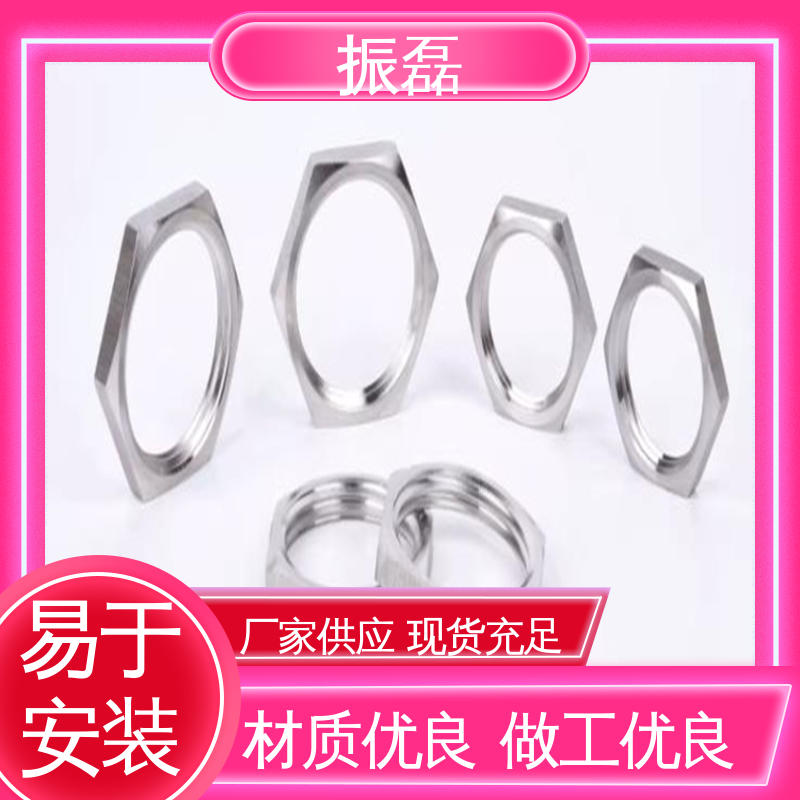 振磊 碳钢格兰头 304 G3/4六角根母DN20锁片 防护等级IP55