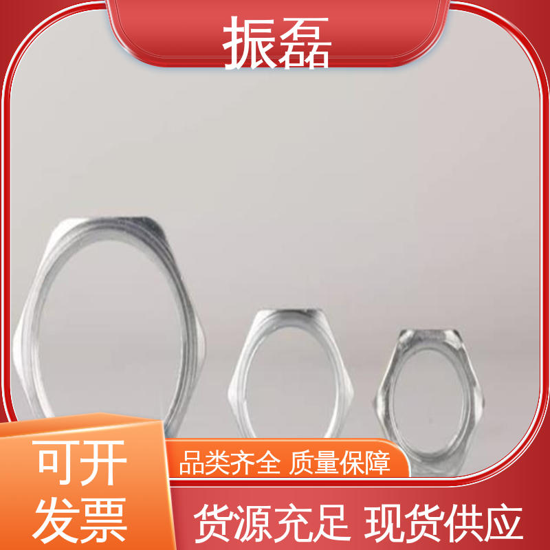 金属软管锁母 防爆活接头 外六角不锈钢补芯G1/2 BHJ 振磊