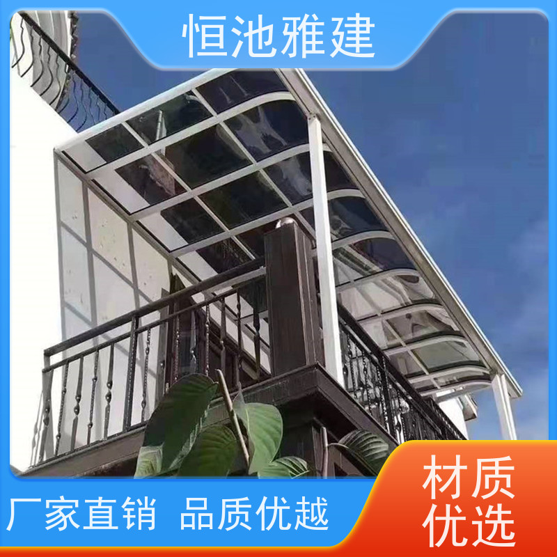 恒池雅建 农用种植 耐力板阳光棚 型材供应经销商