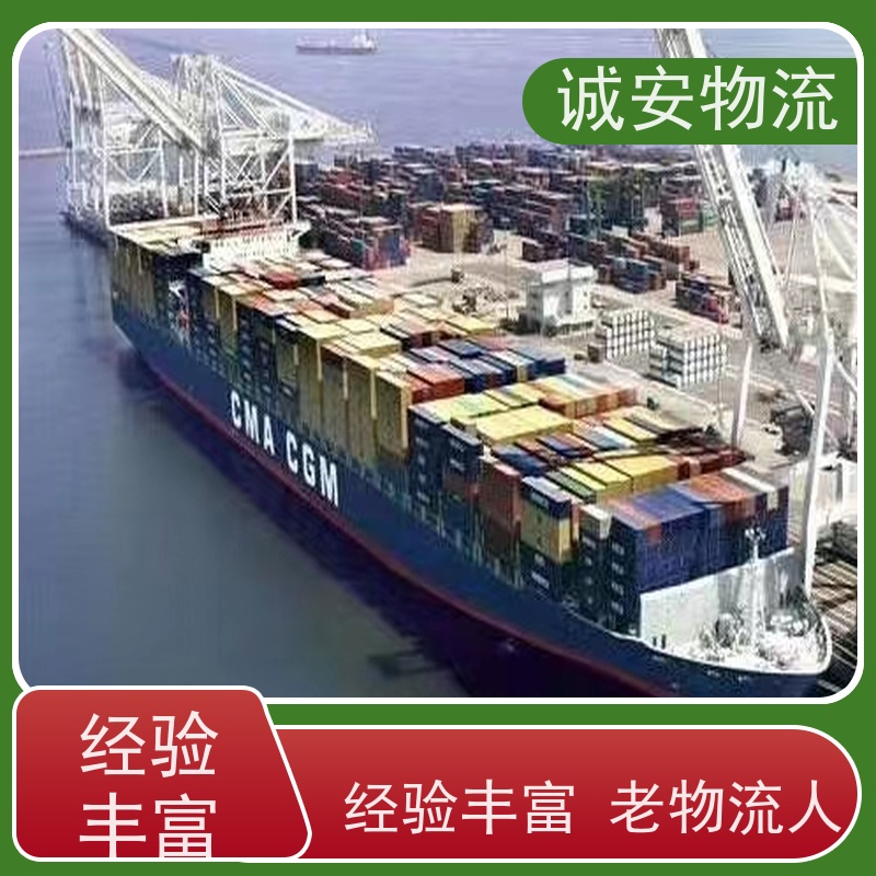 诚安物流45尺自备柜河源到香港报关随时发车