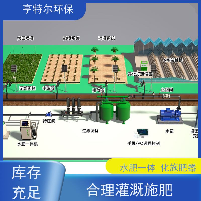 亨特尔环保 大棚农田 智能施肥机 全自动农业果园灌溉节水 质量可信