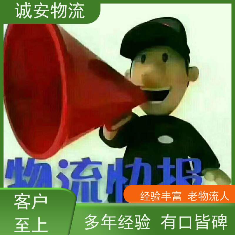 诚安物流 东莞广州陆运送货上门服务 随时发车