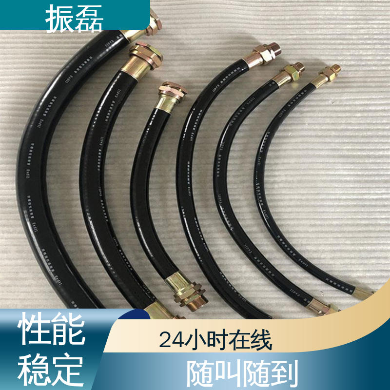 振磊 钢丝缠绕橡胶管 电气防爆金属软管 1.2寸穿线管绕性管