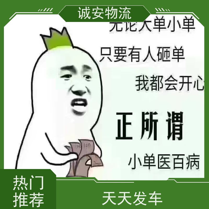 诚安物流平板车深圳到香港专人跟单随时发车