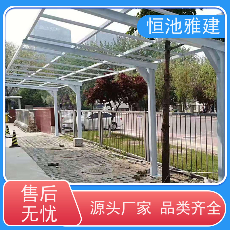 恒池雅建 滑轨式反吊膜 阳台顶棚 支持现场加工