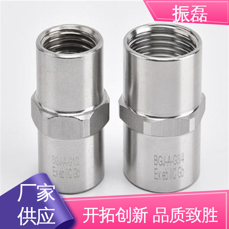 双内丝A型DN20管件 非标定制 防爆管接头 BGJ 振磊