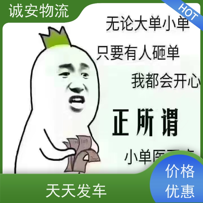 诚安物流10吨车阳江到深圳陆运送货到门隔天到