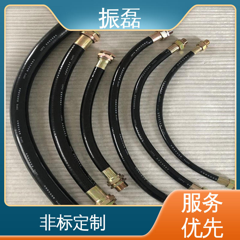 振磊 40*1500 钢丝缠绕橡胶管 1.2寸穿线管绕性管 bng防爆管