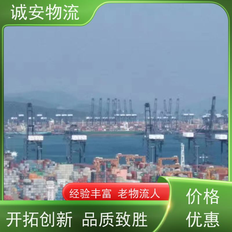 诚安物流平板车河源到深圳一般贸易买单报关隔天到