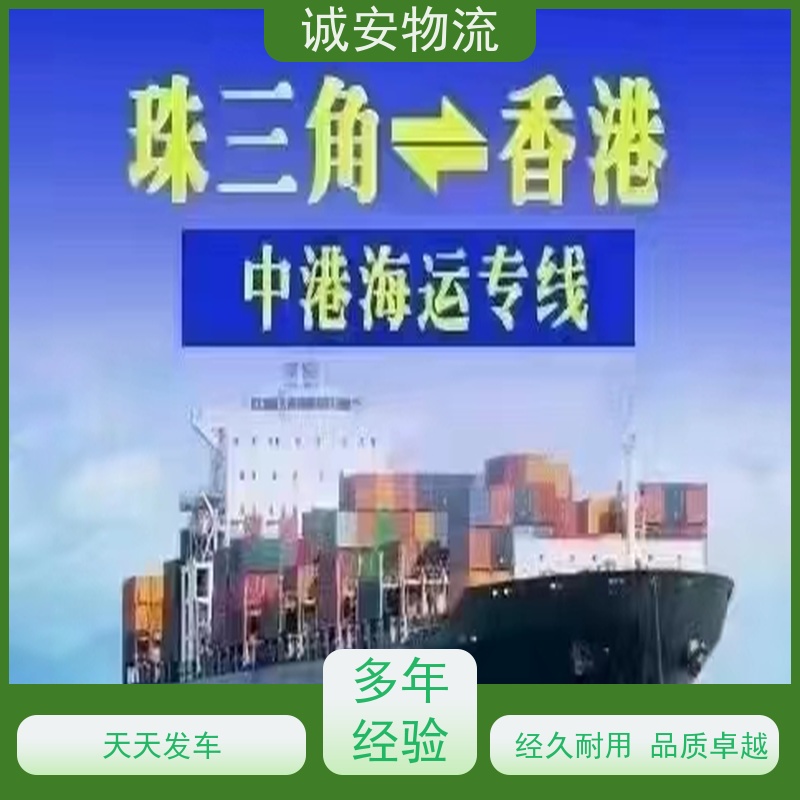 诚安物流平斗车蛇口拖车一般贸易买单报关半天到