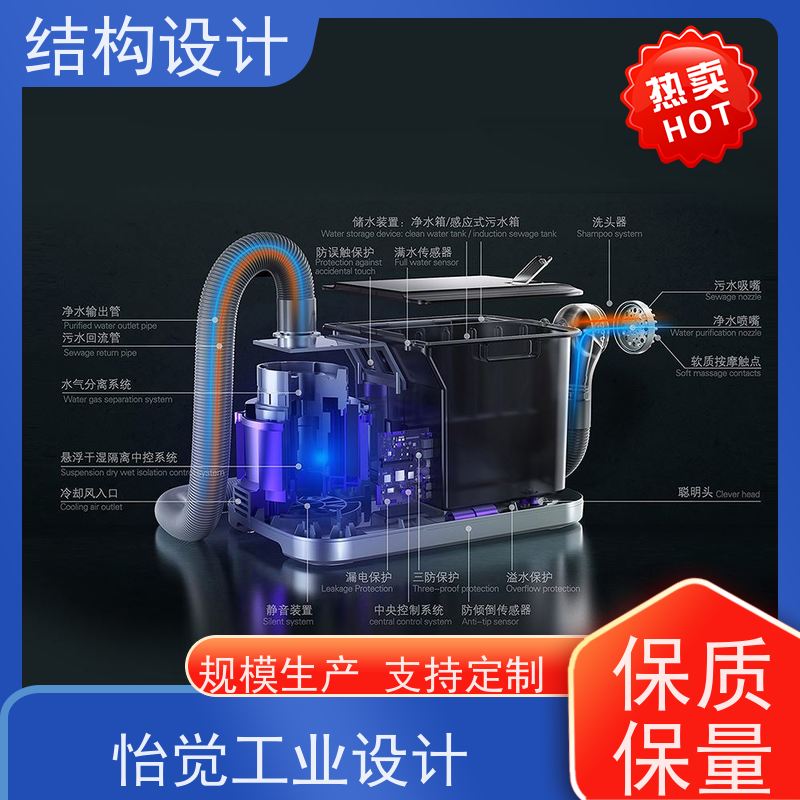 怡觉简约性产品结构设计用户体验优化适用于文具用品行业