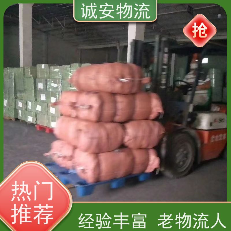 诚安物流45尺自备柜深圳到香港陆运送货到门一天到
